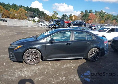 2020 Toyota Corolla Se z USA, uszkodzony, nr VIN 5YFS4RCE0LP052375